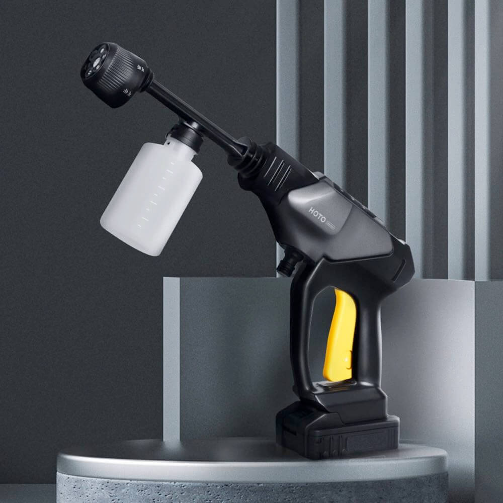 کارواش شيامی مدل HOTO Cordless High Pressure Car Washer Gun 20V