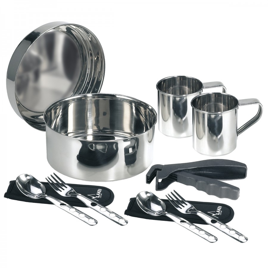 ست ظروف سفری لیکن دو نفره Laken SET 2 PAX
