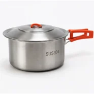 ست ظروف کوهنوردی استیل مدل cs-002